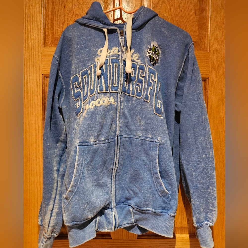 Seattle Sounders FC Blue Hoodie XL